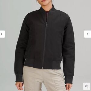 Lululemon Non-Stop Quilted Bomber Jacket